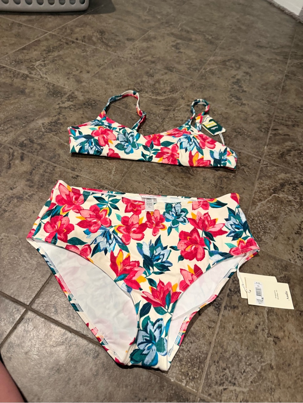 🫑Andie floral bikini Set